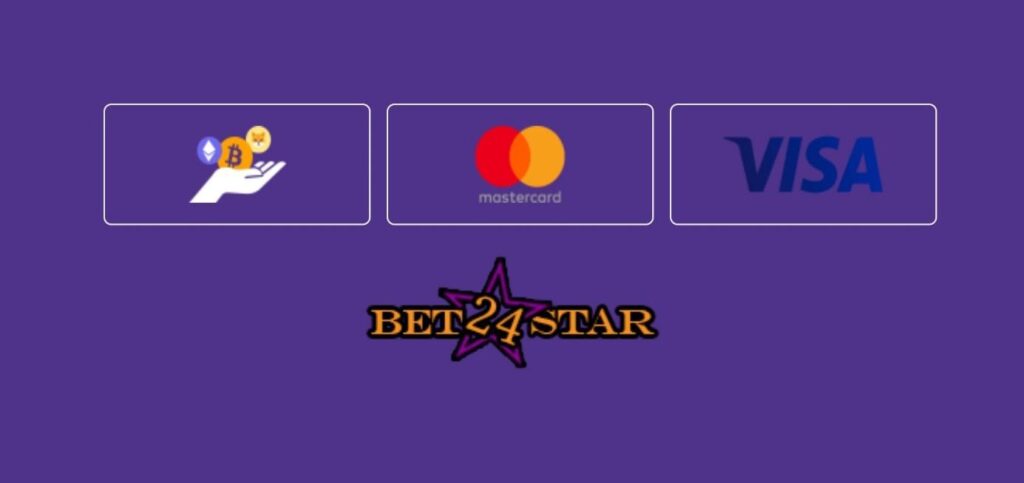 modes de paiement sur Bet24Star