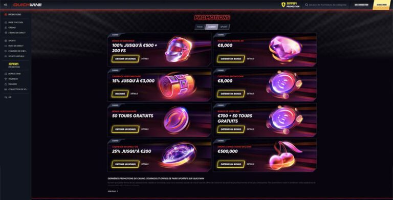 bonus quickwin casino