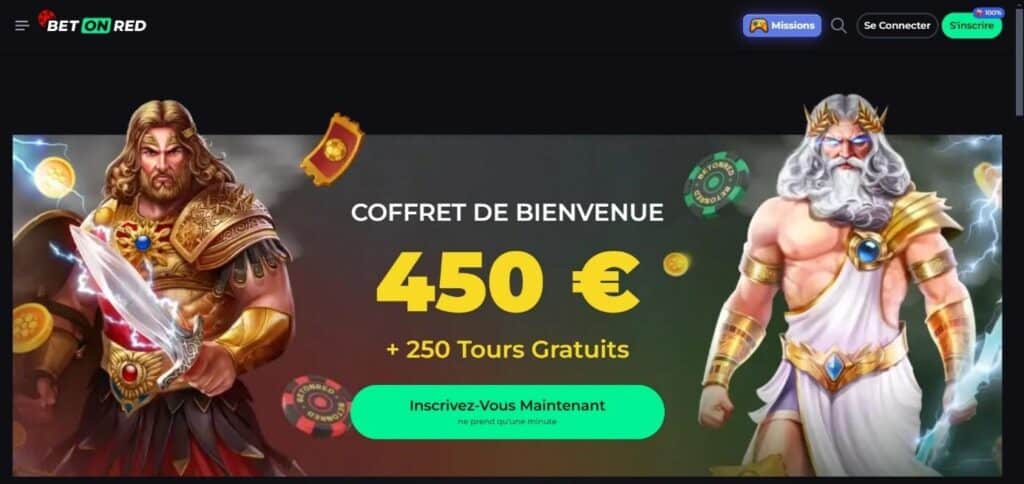 betonred casino accueil