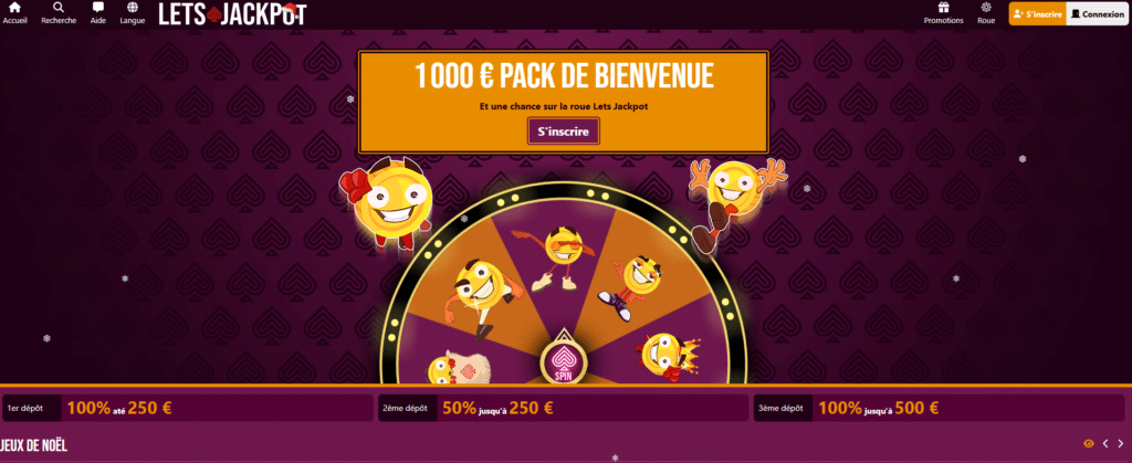 Let’s Jackpot casino accueil